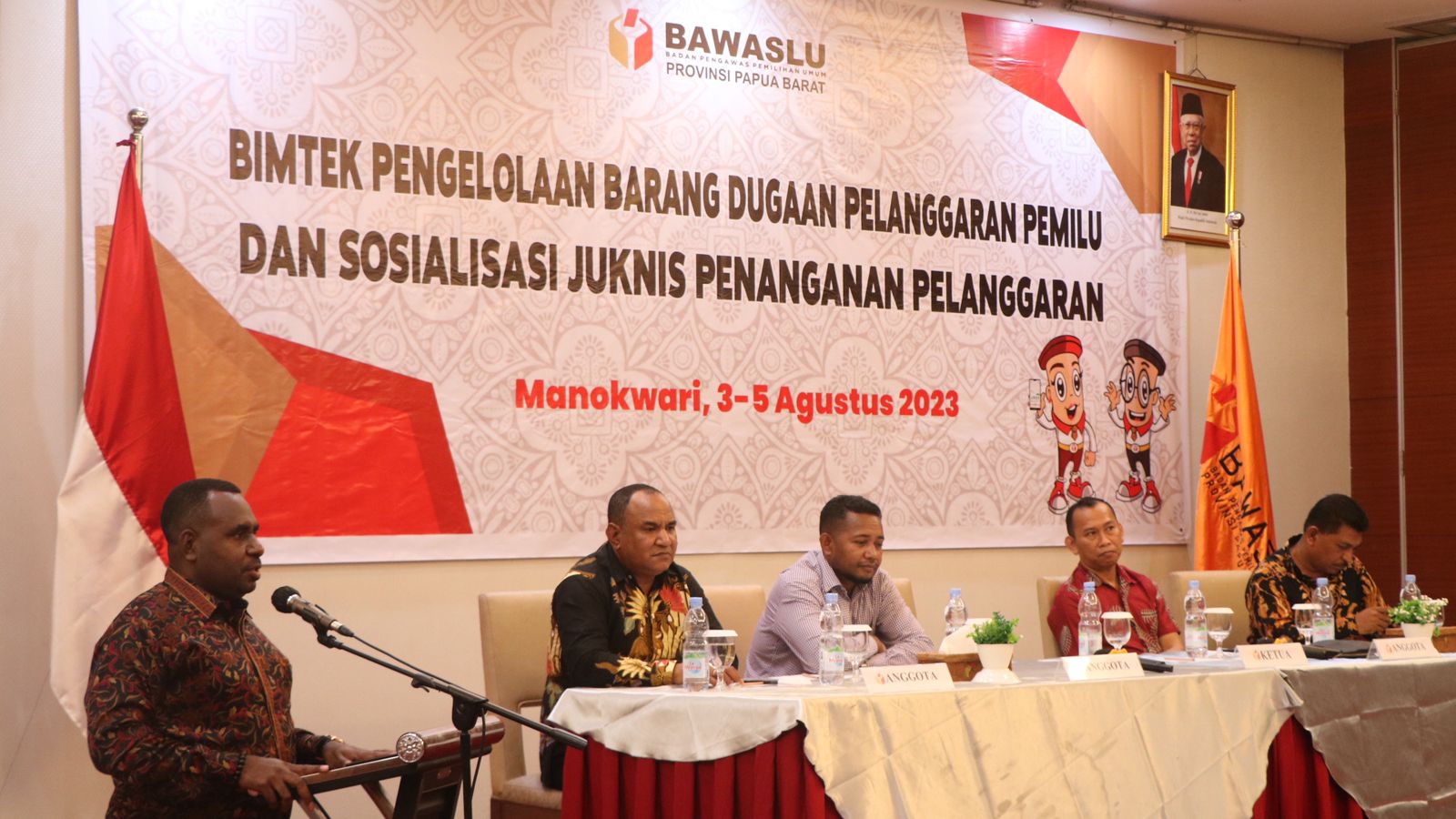Bawaslu Papua Barat Lakukan Bimtek dan Sosialisasi Juknis Penanganan Pelanggaran