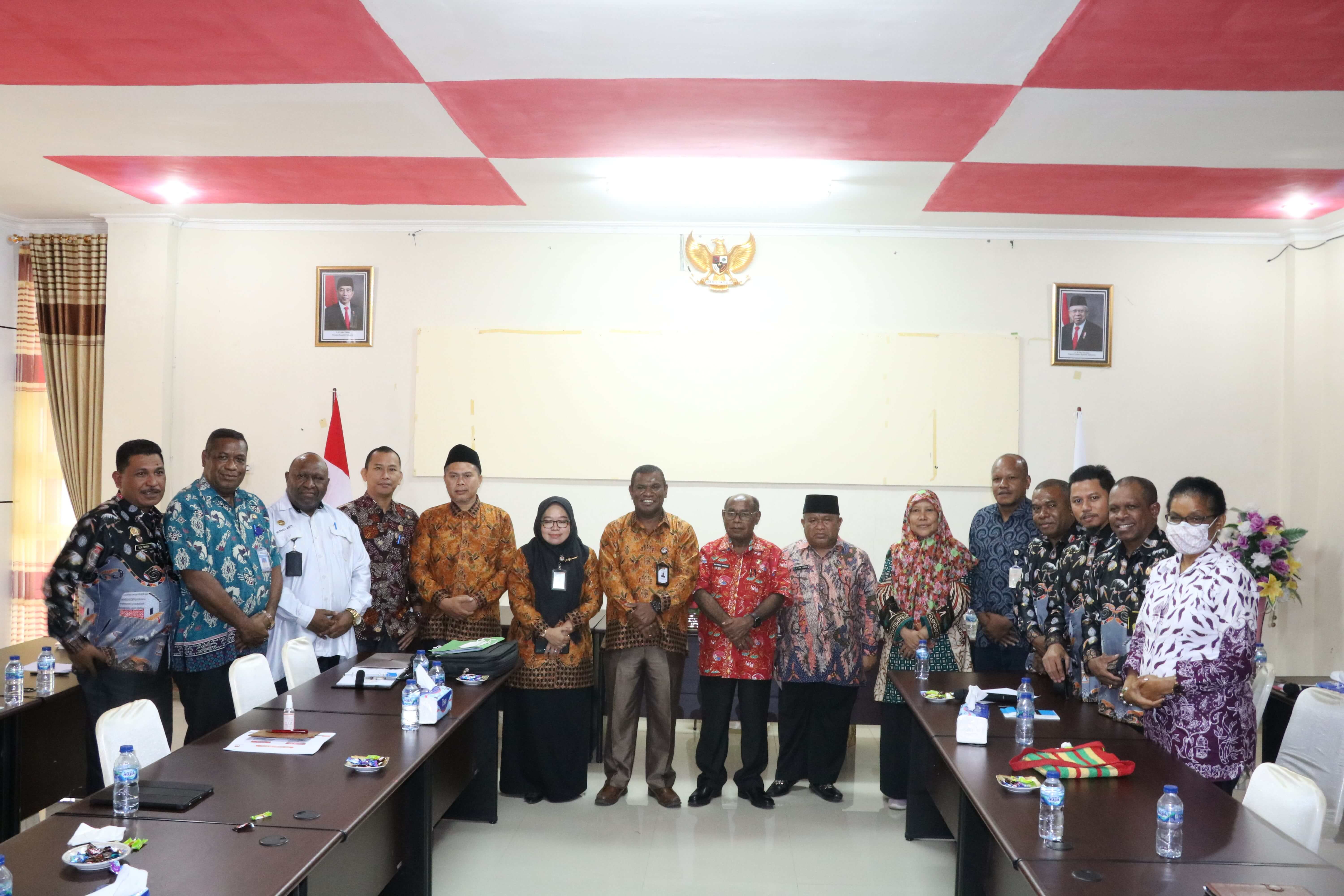 Bawaslu Provinsi Papua Barat hadiri Rakor Penyelenggara Pemilu Menjelang Pemilu tahun 2024 dengan Pemerintah Provinsi Papua Barat