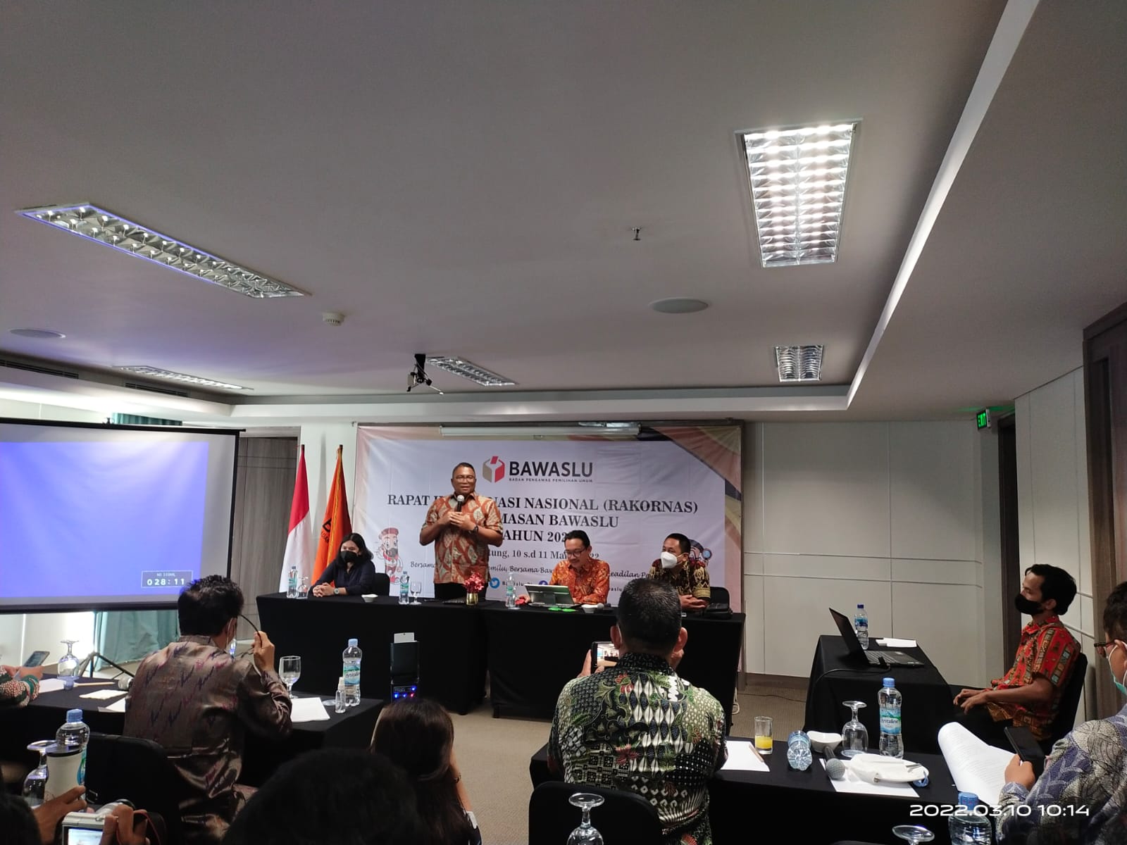 Rakornas Kehumasan Bawaslu Bahas Pedoman Pengelolaan Media Sosial dan Kehumasan