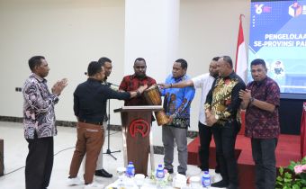 Bawaslu Papua Barat Gelar Rapat Evaluasi Pengelolaan Keuangan Pemilu Semester I se-Provinsi Papua Barat dan Papua Barat Daya