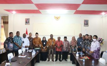 Bawaslu Provinsi Papua Barat hadiri Rakor Penyelenggara Pemilu Menjelang Pemilu tahun 2024 dengan Pemerintah Provinsi Papua Barat