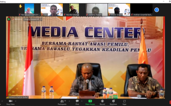 Selenggarakan Webinar Pengawasan Pertisipatif, Bawaslu PB Diminta Berikan Perlindungan Hukum Terhadap Keamanan Pelapor