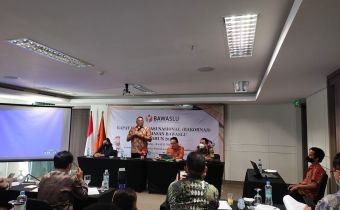 Rakornas Kehumasan Bawaslu Bahas Pedoman Pengelolaan Media Sosial dan Kehumasan