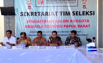 Terkait Keterwakilan Perempuan dan OAP, Ini Tanggapan Tim Seleksi Anggota Bawaslu Prov. Papua Barat