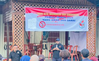 Bawaslu Papua Barat Apresiasi Deklarasi Pemilu Damai 40 Ormas, OKP, dan Komuitas di Kab. Manokwari