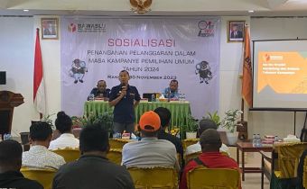Masa Kampanye, Bawaslu Papua Barat Ingatkan Jajaran Pengawas Tingkat Distrik Jaga Integritas