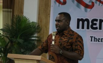 Doa Bersama PGGP Papua Barat, Ketua Bawaslu PB Optimis Pemilu Berjalan Sukses