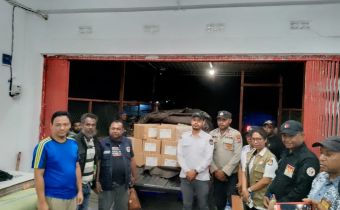 Bawaslu Papua Barat Awasi Secara Ketat Pendistribusian Logistik Pemilu di Kab. Teluk Bintuni