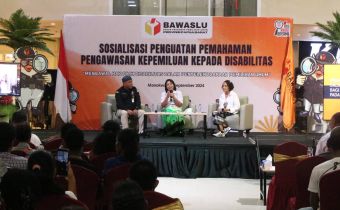 Kawal Hak Pilih, Bawaslu Papua Barat Gelar Sosialisasi Pengawasan Kepemiluan Bagi Penyandang Disabilitas